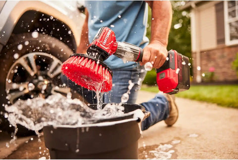 CRAFTSMAN Power Scrubber Medium Bristle Brush for V20 Cordless 2-in-1 Power Scrubber (CMCPSMB)