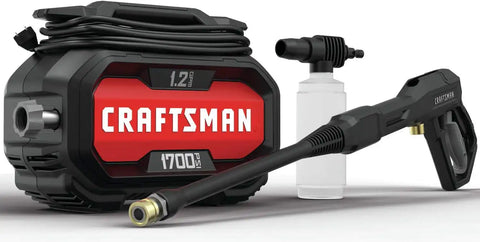 Craftsman Electric Pressure Washer (CMEPW1700) and Chemical Guys Chenille Premium Scratch-Free Microfiber Wash Mitt
