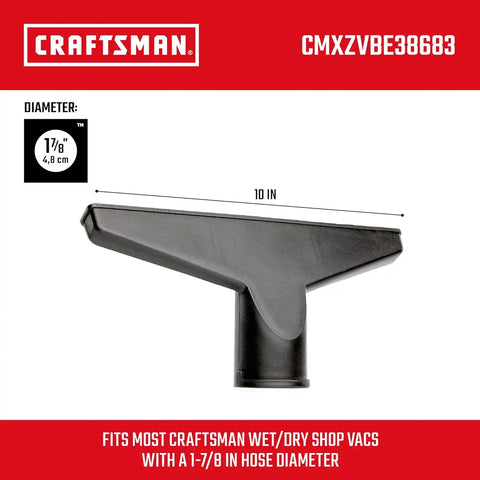 CRAFTSMAN CMXZVBE38683 1-7/8 in. Wet Nozzle Wet Dry Shop Vacuum Attachment