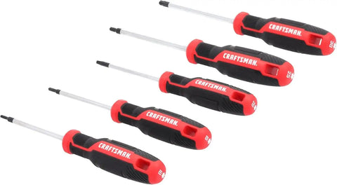 CRAFTSMAN Torx Screwdriver Set 5 PC Torx Tips (CMHT65137)