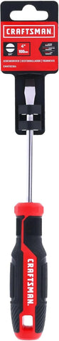 CRAFTSMAN Screwdriver SL1/4 in. x 4 in. Slotted, Magnetic Tip (CMHT65164)