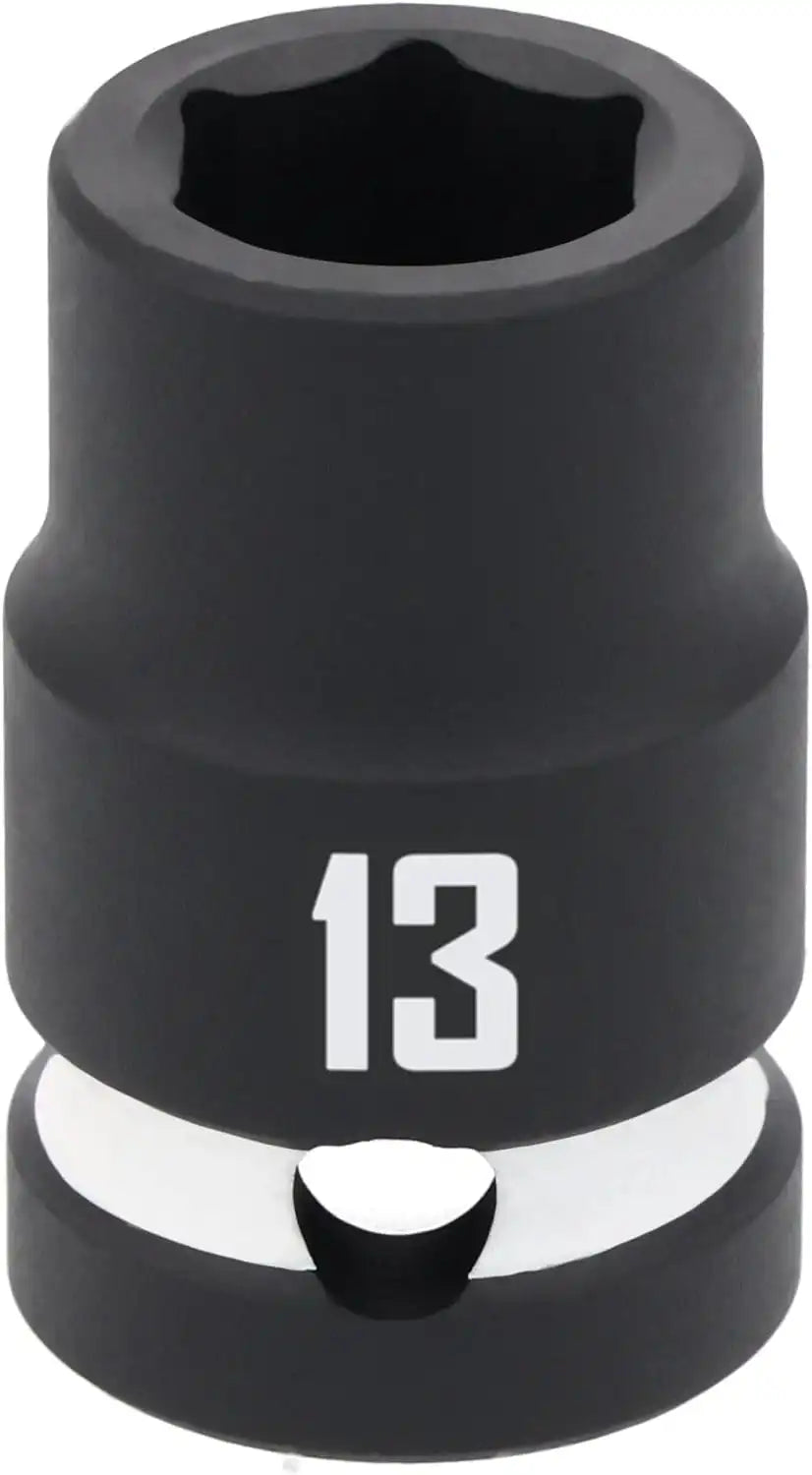 CRAFTSMAN 1/2 in Drive MM Shallow Impact Socket 13 mm (CMMT16861)