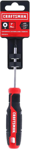 CRAFTSMAN Screwdriver T10 X 3 in. Magnetic Hold Tip, Precision (CMHT65174)