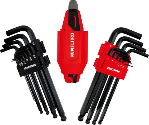 CRAFTSMAN Universal L-to-T Allen Wrench Hex Key Set, 20 Piece (CMHT26028)