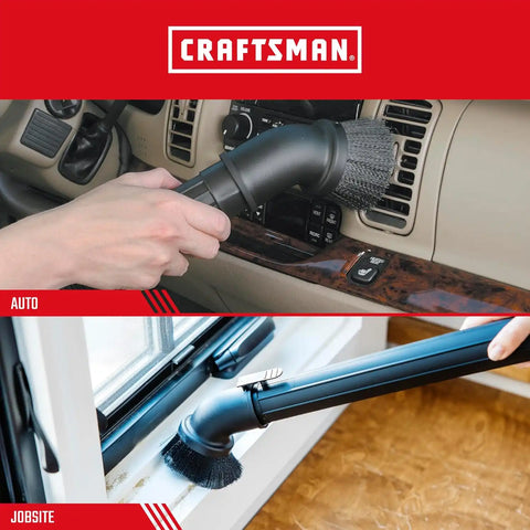 CRAFTSMAN CMXZVBE38725 1-7/8 in. Dusting Brush Wet Dry Vac Attachment
