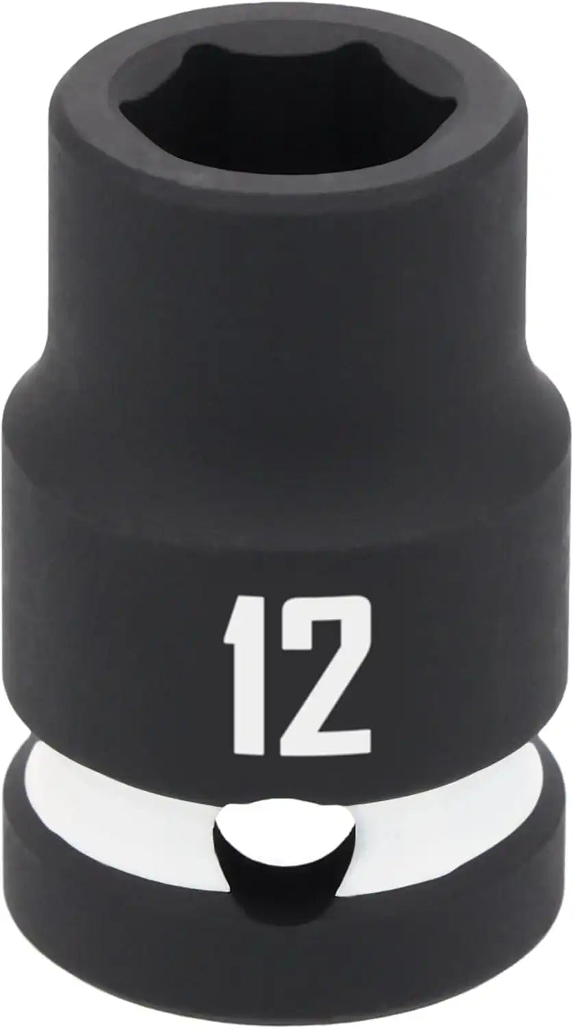 CRAFTSMAN 1/2 in Drive MM Shallow Impact Socket 12 mm (CMMT16860)
