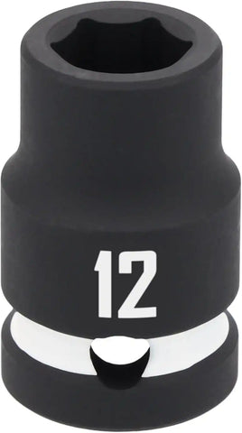 CRAFTSMAN 1/2 in Drive MM Shallow Impact Socket 12 mm (CMMT16860)