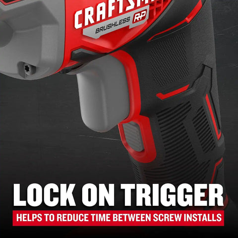 CRAFTSMAN V20 Cordless Drywall Screwgun, Bare Tool Only (CMCF600B)