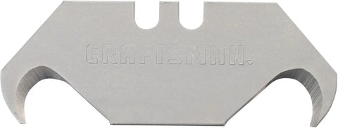 CRAFTSMAN Utility Knife Razor Blade, Carbon Steel, 3/4-in., 5-Pack (CMHT11146)