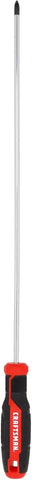 CRAFTSMAN Screwdriver PH2 x 16 in. Long Extended Reach Phillips Head, Magnetic Tip (CMHT65155)