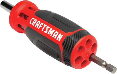 CRAFTSMAN Quick Change Screwdriver, 7-Piece Bits (CMHT68006)