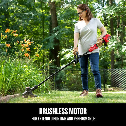 CRAFTSMAN V20 RP Cordless String Trimmer and Lawn Edger Kit, Weed Wacker, Extended Run Time, Brushless High-Output Motor, 13 Inch Deck, 5.0Ah Battery & Charger Included (CMCST930P1)