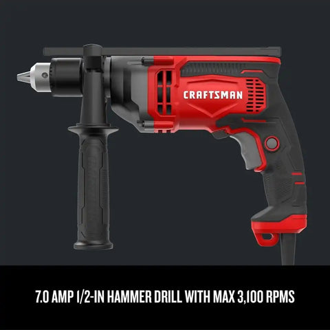 CRAFTSMAN 1/2-in Hammer Drill (7 Amp) (CMED741)