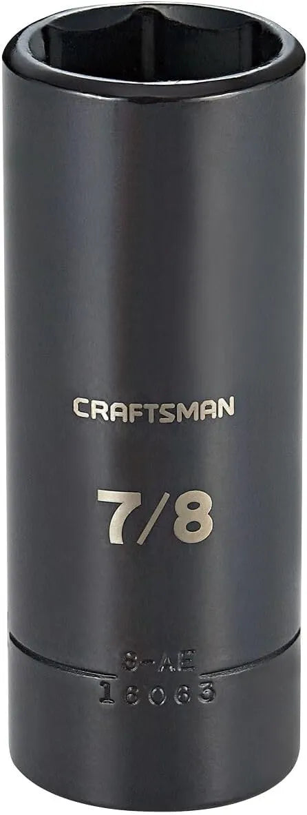 CRAFTSMAN Deep Impact Socket, SAE, 1/2-Inch Drive, 7/8-Inch (CMMT16063)