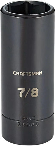 CRAFTSMAN Deep Impact Socket, SAE, 1/2-Inch Drive, 7/8-Inch (CMMT16063)