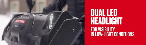CRAFTSMAN Select 28" Two-Stage Self Propelled Snow Thrower with Push-Button Start, Gas Powered, 277cc 4-Cycle OHV Engine (31AH6F2GB93)