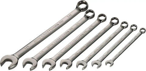 CRAFTSMAN OVERDRIVE 7-Piece Standard (SAE) Wrench Set (CMMT87707)