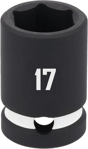 CRAFTSMAN 1/2 in Drive MM Shallow Impact Socket 17 mm (CMMT16865)