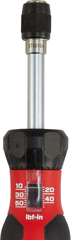 CRAFTSMAN Torque Screwdriver Set with Storage, 1" Phillips, Slotted, Hex, Torx and Square Screwdriving Bits, 29 Piece (CMHT68130) (Pack of 4)