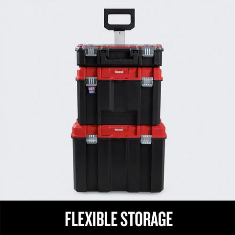 CRAFTSMAN VERSASTACK 17.126-in Metal Wheels Lockable Tool Box
