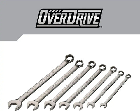 CRAFTSMAN OVERDRIVE 7-Piece Metric Wrench Set (CMMT87807)