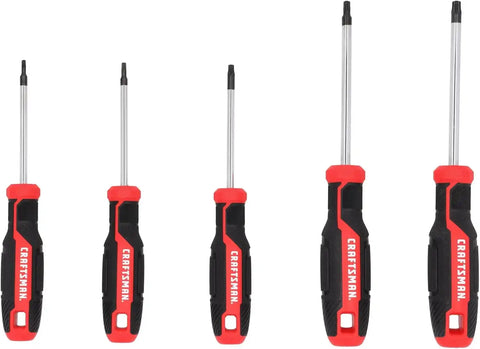 CRAFTSMAN Torx Screwdriver Set 5 PC Torx Tips (CMHT65137)