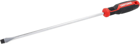 CRAFTSMAN Screwdriver SL3/8 in. x 12 in. Extra Long Slotted, Magnetic Tip, Comfort Grip (CMHT65167)