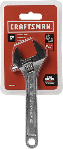 CRAFTSMAN Adjustable Wrench, 6-Inch (CMMT81621)
