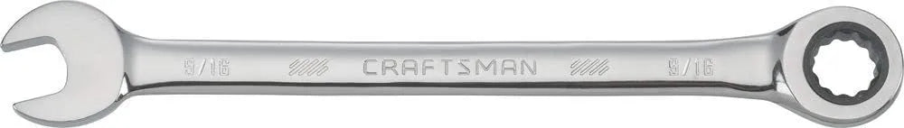 CRAFTSMAN Ratcheting Wrench, SAE, 9/16-Inch, 72-Tooth, 12-Point (CMMT42564)