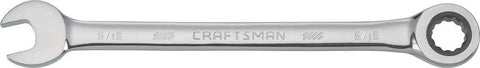 CRAFTSMAN Ratcheting Wrench, SAE, 9/16-Inch, 72-Tooth, 12-Point (CMMT42564)