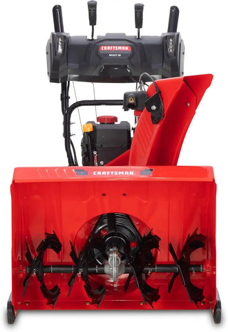 CRAFTSMAN Select 28" Two-Stage Self Propelled Snow Thrower with Push-Button Start, Gas Powered, 277cc 4-Cycle OHV Engine (31AH6F2GB93)