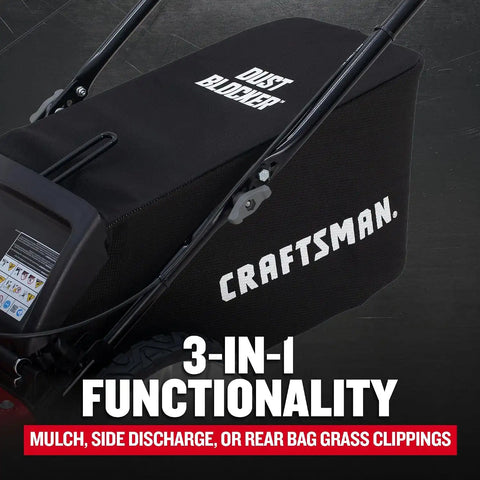 CRAFTSMAN Gas Push Mower, M125C, 163cc, 21-in. (CM11A-B2C2093)