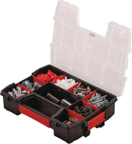 CRAFTSMAN 10-Compartment Small Tool Storage Organizer, Plastic (CMST14021)
