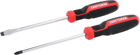 CRAFTSMAN Demolition Screwdriver Set 2 PC Heavy Duty, Demolition Grade, Comfort Grip (CMHT65089)
