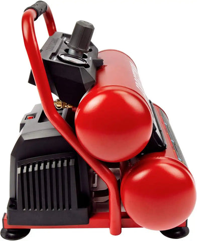 Craftsman 2-Gallon Air Compressor, 1/3 HP Oil-Free Twin Tank, 125 PSI | Lightweight, Home DIY, Tire Inflation, Spray Painting, Oil-free, Low Maintenance, Quiet Operation, 0.5 CFM @ 90PSI