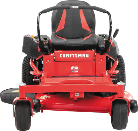 Craftsman 42" Gas Zero-Turn Riding Lawn Mower with 20.0 HP* Kohler 7000 Series Engine, Gas Lawn Tractor with Dual Hydrostatic Transmission, Red/Black
