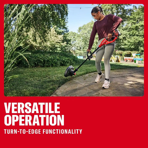 CRAFTSMAN V20 String Trimmer and Lawn Edger Kit with 4Ah Battery and Charger, 13 in. Cordless Weed Wacker with Up to 63 Minutes Runtime, Lightweight (CMCST901M1)