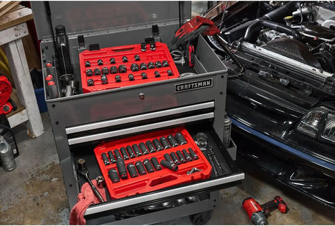 CRAFTSMAN 12 pc 1/2 in MM Shallow Impact Socket Set (CMMT16885)