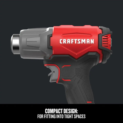CRAFTSMAN V20 Cordless Heat Gun, Up to 950 Degrees, Portable Heat Gun, Tool Only (CMCE530B)
