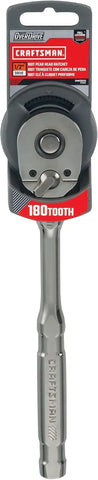CRAFTSMAN OVERDRIVE 1/2" Drive 180T Pear Head Ratchet (CMMT82113)