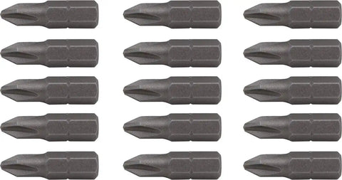 CRAFTSMAN Phillips Screwdriver Bit Set, 1-Inch, 15-Pack (CMAF121PH215)