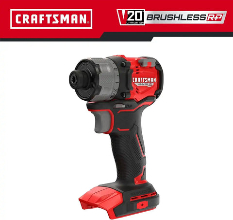 CRAFTSMAN V20 Cordless Screwdriver, Bare Tool Only (CMCF610B)
