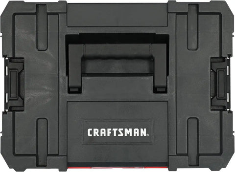 CRAFTSMAN VERSASTACK Tool Box, 16.9 In. Single Deep Drawer Plastic Tool Box Organizer, Heavy Duty 16.5 Lb. Load Capacity (CMST17803)