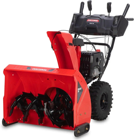 CRAFTSMAN Select 28" Two-Stage Self Propelled Snow Thrower with Push-Button Start, Gas Powered, 277cc 4-Cycle OHV Engine (31AH6F2GB93)