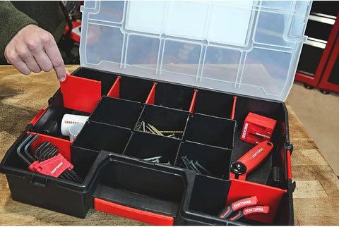 CRAFTSMAN Large Storage Organizer, 15 Compartments (CMST14027)