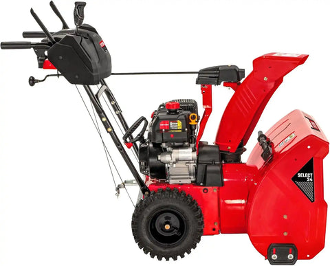 CRAFTSMAN Select 24" Snow Blower Gas, Two-Stage Snowblower, Start Push Button, 208cc Powerful Engine, Self Propelled Gas-Powered Snow Blowers, 24-in. Clearing Width (31AS6K1EB93)