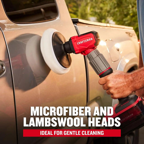 CRAFTSMAN Power Scrubber Microfiber Brush Set for V20 Cordless 2-in-1 Power Scrubber (CMCPSMFB)