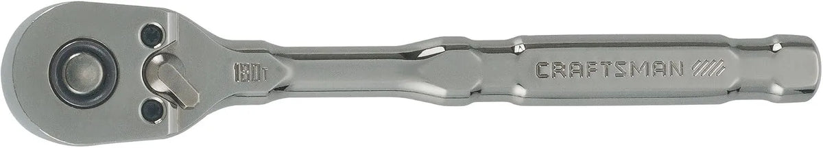 CRAFTSMAN OVERDRIVE 1/4" Drive 180T Pear Head Ratchet (CMMT82110)